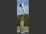 Fountain 3
V4A Edelstahl, signiert,
Kalt- und Warmwasser.
Ma�e: H 250 cm