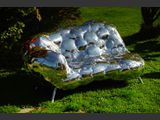 The Cloud
Aluminium, handpoliert.
Ma�e: H/B/T - 75 / 175 / 90 cm